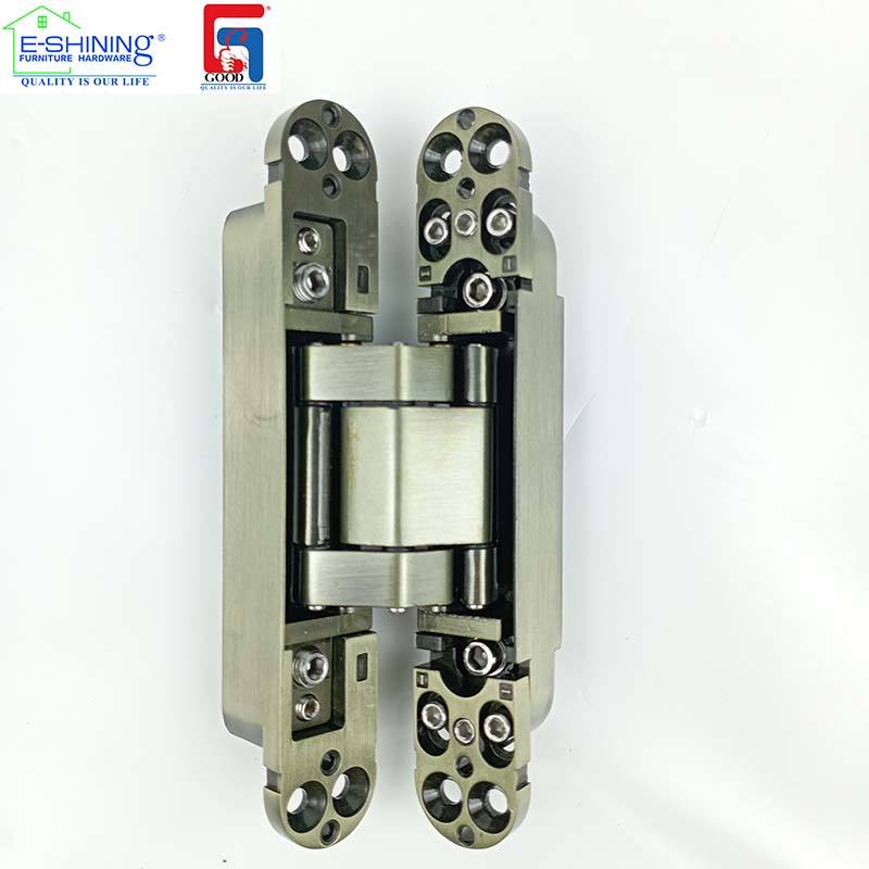 Made High Quality Contemporary Design Style Polished Gold Fire Proof Concealed Hinges